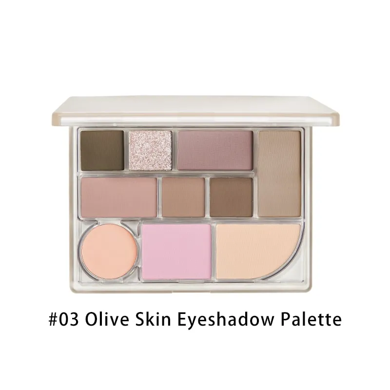 10 Shades Multi-Functional Eyeshadow Palette
