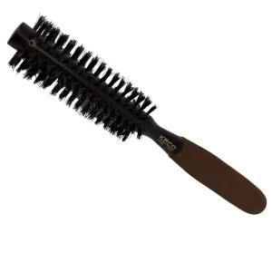 1.5"/4 cm Boar Bristle Wooden Round Brush