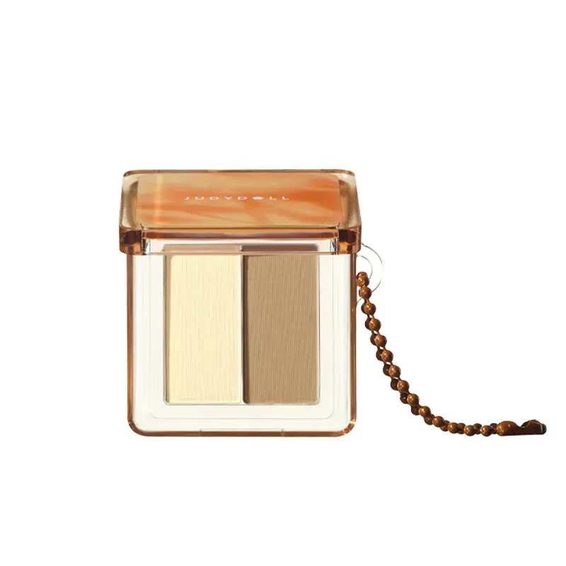 2 IN 1 Highlighter Contour Palette