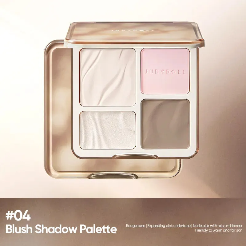 2 IN 1 Highlighter Contour Palette