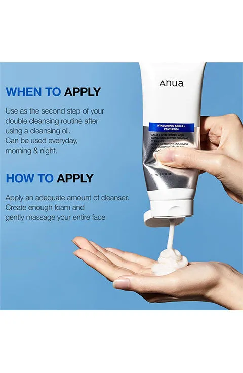[Anua] 8 Hyaluronic Acid Hydrating Gentle Foaming Cleanser (150Ml/5.07fl.oz)