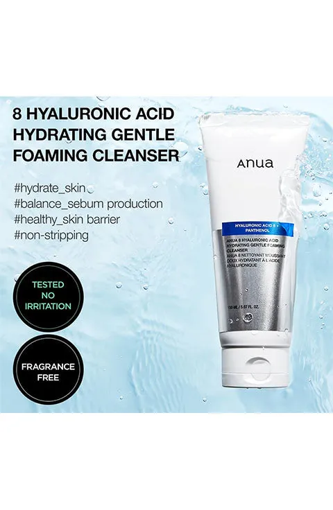 [Anua] 8 Hyaluronic Acid Hydrating Gentle Foaming Cleanser (150Ml/5.07fl.oz)