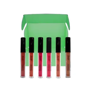 Beauty Buddy Shimmer Lip Gloss Gift Set - 6 items