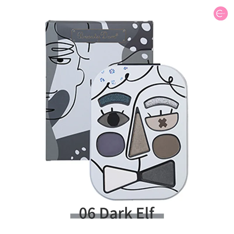 BeautyDom All-in-One Blush, Highlighter & Contour Palette