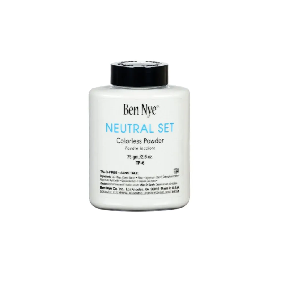 Ben Nye Colorless Face Powder Neutral Set