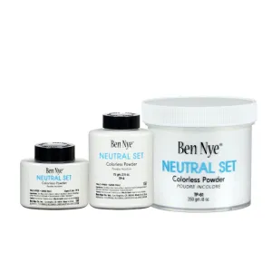 Ben Nye Colorless Face Powder Neutral Set