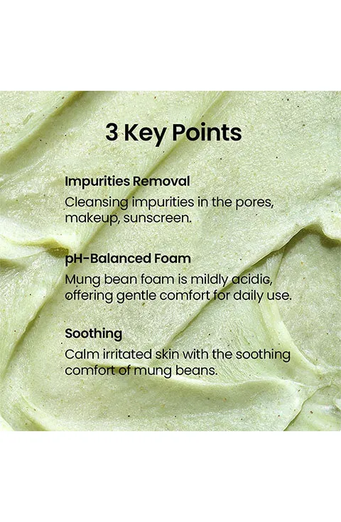 [beplain] Mung Bean Ph-balanced Cleansing Foam(160Ml/5.41fl.oz Or 80Ml/2.7fl.oz)