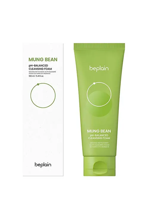 [beplain] Mung Bean Ph-balanced Cleansing Foam(160Ml/5.41fl.oz Or 80Ml/2.7fl.oz)
