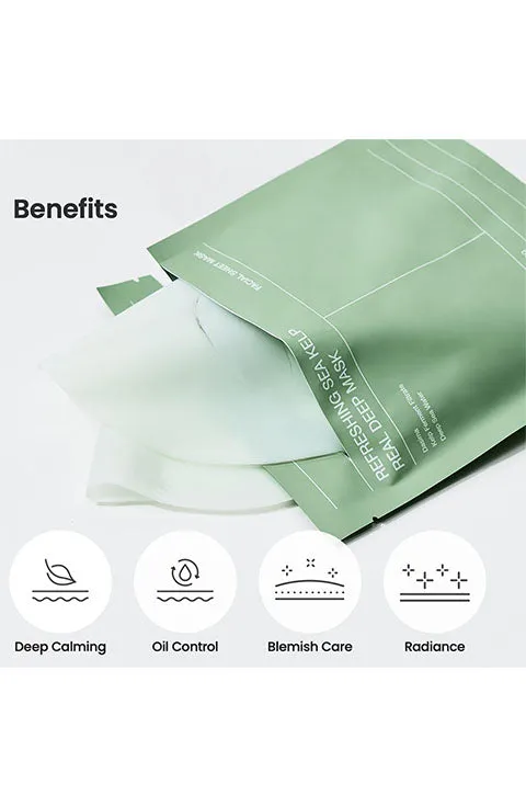 [BIODANCE] Refreshing Sea Kelp Real Deep Mask(1Pcs Or 1Box(4Pcs)