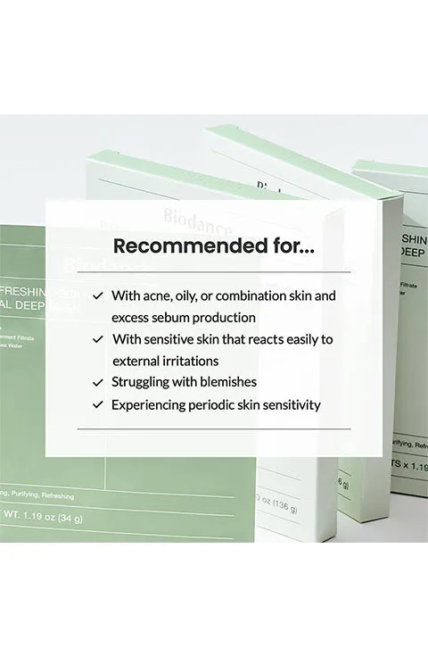 [BIODANCE] Refreshing Sea Kelp Real Deep Mask(1Pcs Or 1Box(4Pcs)