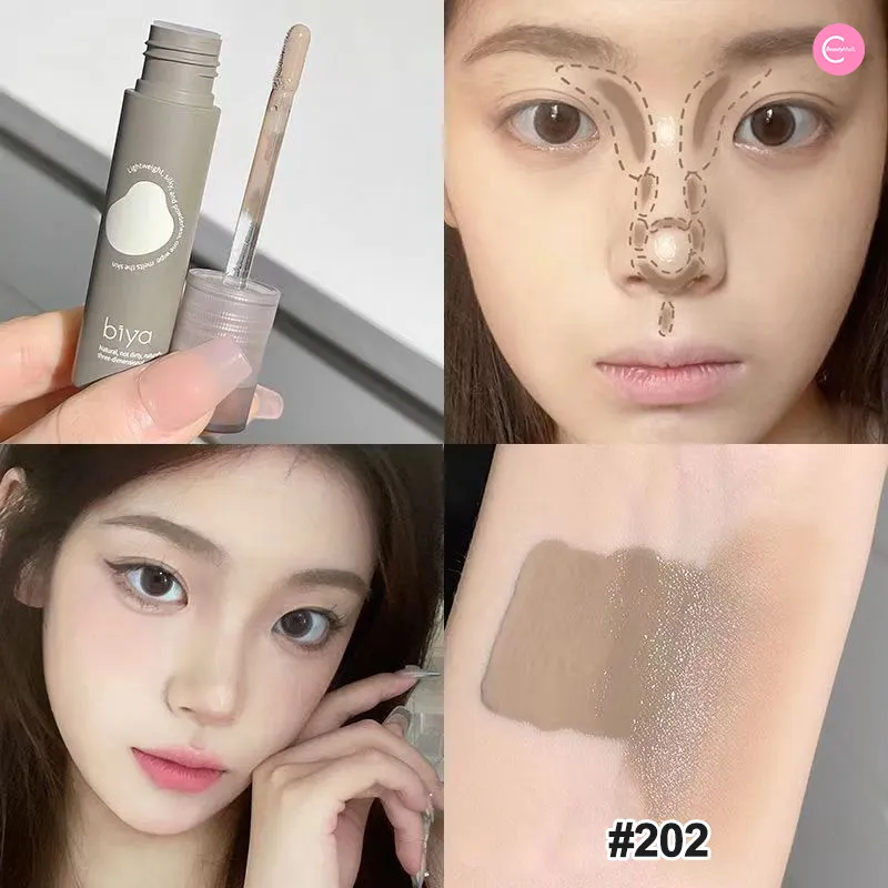 Biya Dual-Tone Highlight & Contour Liquid – Natural 3D Sculpting
