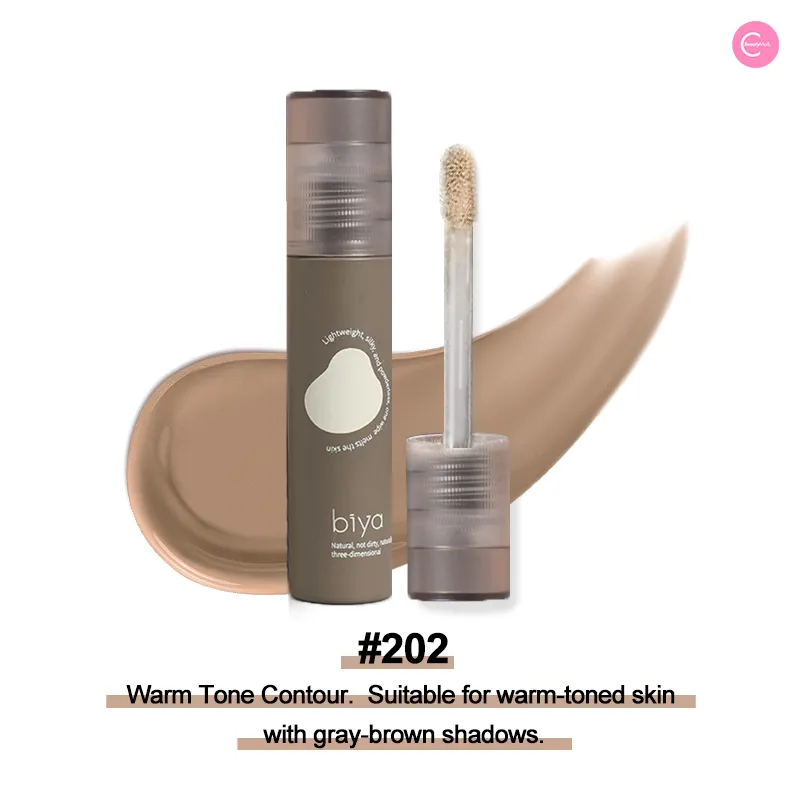 Biya Dual-Tone Highlight & Contour Liquid – Natural 3D Sculpting