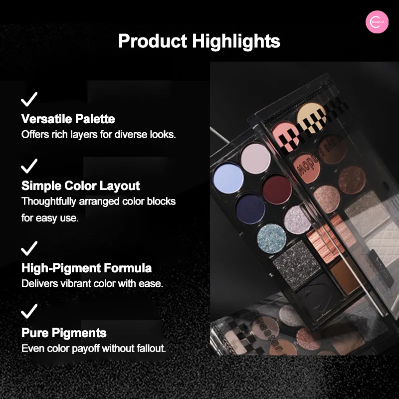 Biya Sweater Dream 18-Color Eyeshadow Palette