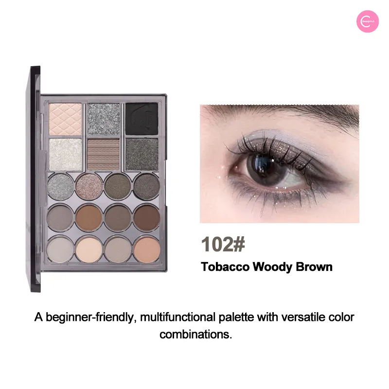 Biya Sweater Dream 18-Color Eyeshadow Palette
