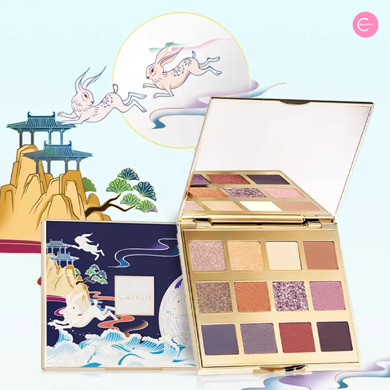 Catkin Spring River Flower Moon Night 12-Color Eyeshadow Palette