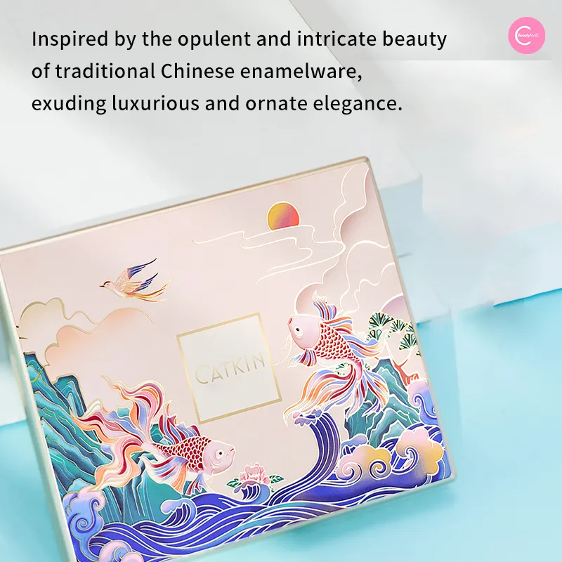 Catkin Spring River Flower Moon Night 12-Color Eyeshadow Palette