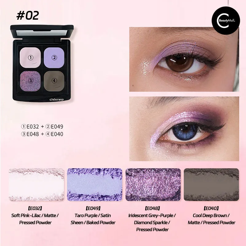 Cheeryep Quad Eyeshadow Palette