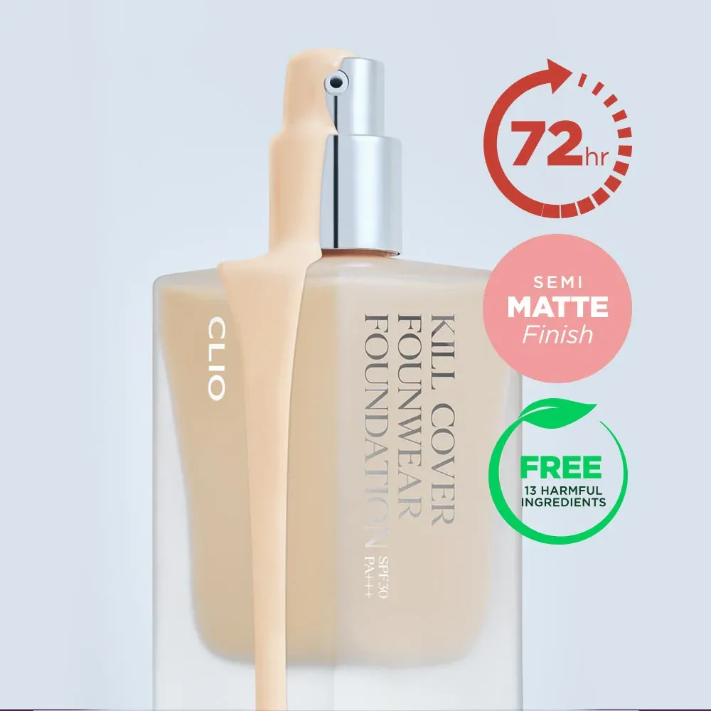 Clio Kill Cover Founwear Foundation SPF30 PA   