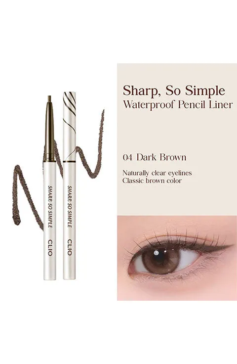 [CLIO] Sharp So Simple Waterproof Pencil Liner (0.14g/0.004fl.oz)