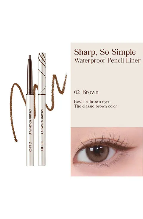 [CLIO] Sharp So Simple Waterproof Pencil Liner (0.14g/0.004fl.oz)