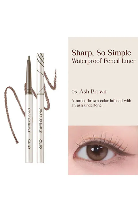 [CLIO] Sharp So Simple Waterproof Pencil Liner (0.14g/0.004fl.oz)