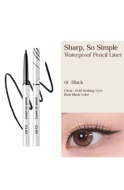 [CLIO] Sharp So Simple Waterproof Pencil Liner (0.14g/0.004fl.oz)
