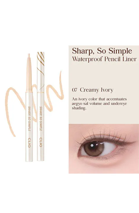 [CLIO] Sharp So Simple Waterproof Pencil Liner (0.14g/0.004fl.oz)