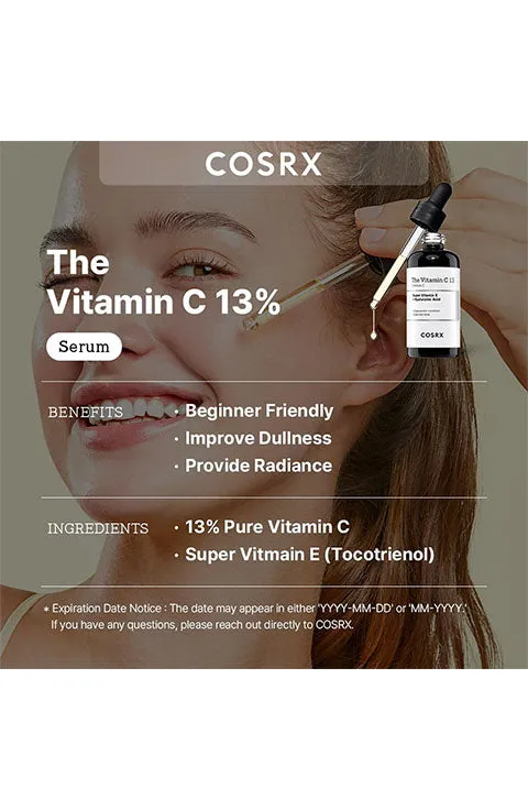 [COSRX] Pure Vitamin C 13 Serum (20mL/0.67fl.oz)
