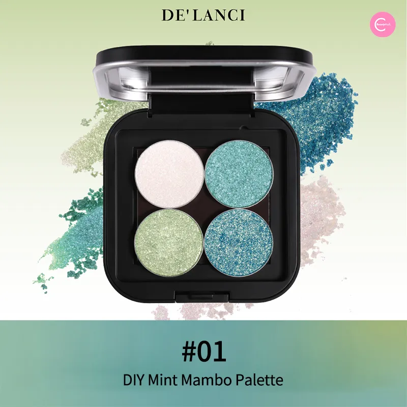 DE'LANCI Mint Mambo Custom Eyeshadow Palette