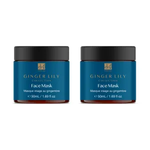 Dr Botanicals Gingerlily Mask 50ml Twin Value Savings Pack