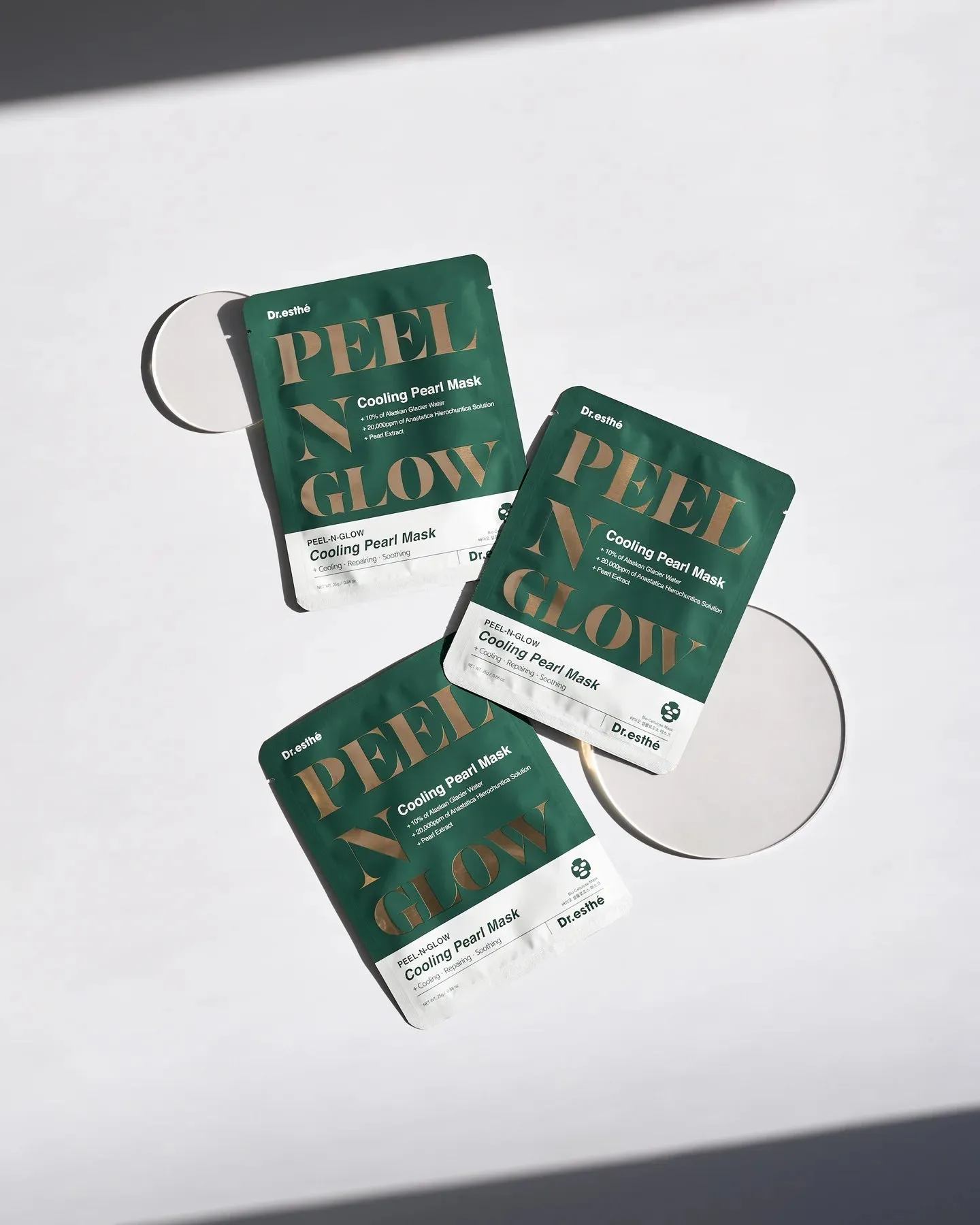 Dr. esthé PEEL-N-GLOW Cooling Pearl Mask