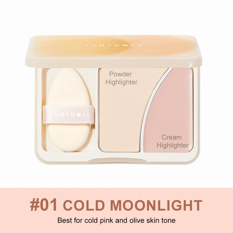 Dual-Color Highlighter Palette