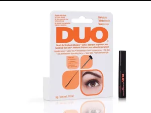 DUO - GLUE DARK TONE BRUSH-ON STRIPLASH ADHESIVE - 6 PCS