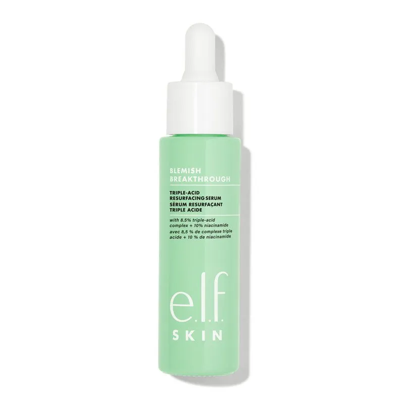 e.l.f. Blemish Breakthrough Triple-Acid Resurfacing Serum Discontinued