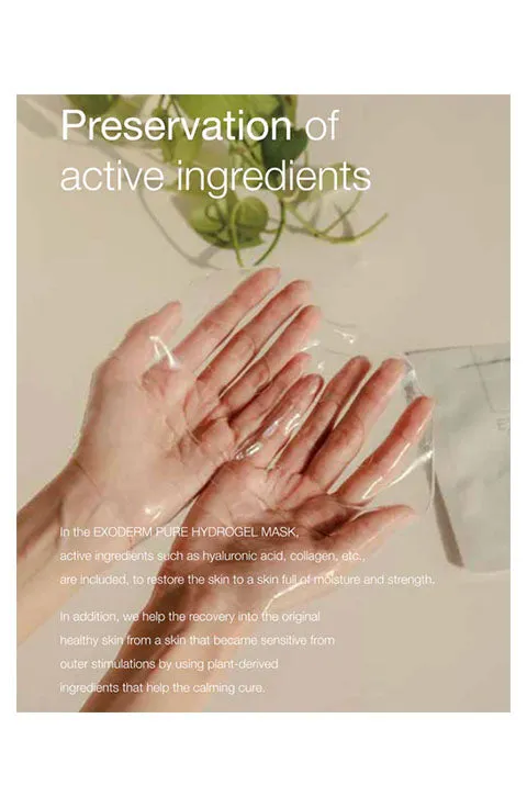 [Exoderm] Pure Hydrogel Mask (1Pcs Or 1Box(5pcs)