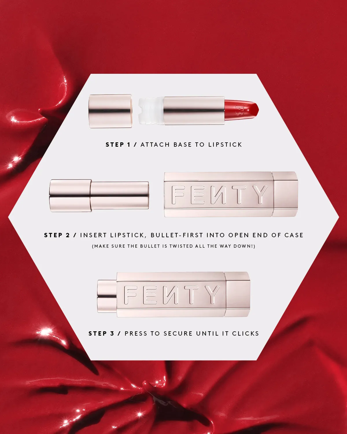 Fenty Icon The Case Semi-Matte Refillable Lipstick — Summatime Edition