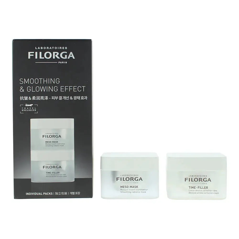 Filorga Smoothing  Glowing Effect Travel 2 Piece Gift Set: Cream 50ml - Face Mask 50ml