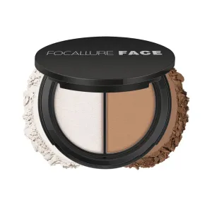 Focallure Face Highlighter & Bronzer Duo 3A 8g