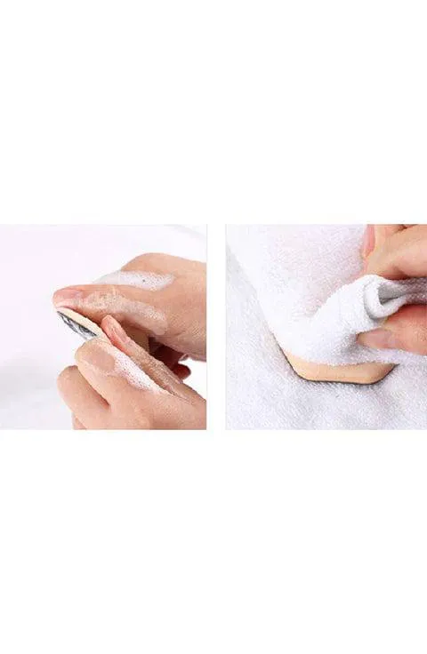 Gloss and Glow Premium Air Cushion Puff BLACK 7pcs