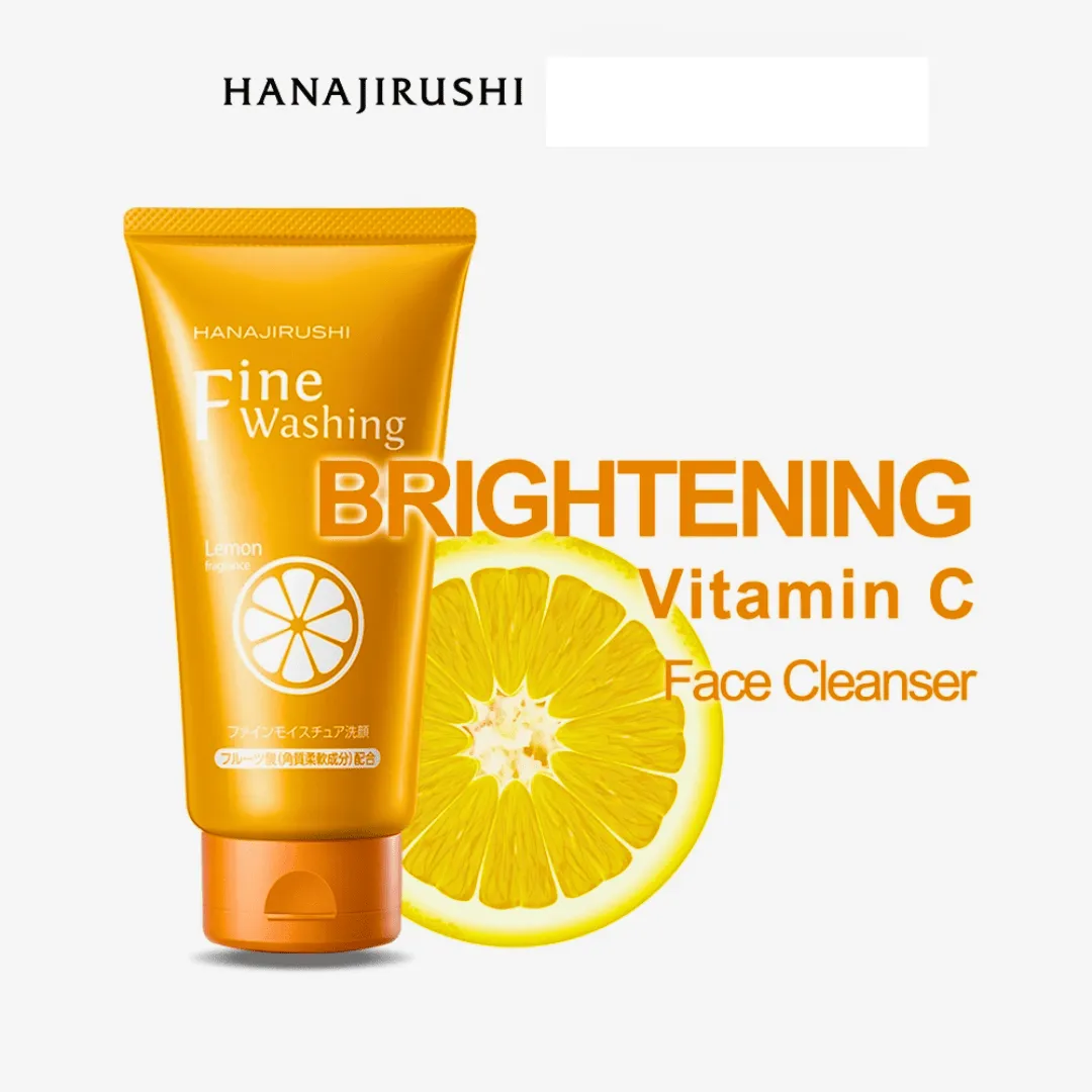 Hanajirushi Fine Moisture Wash Face Cleanser