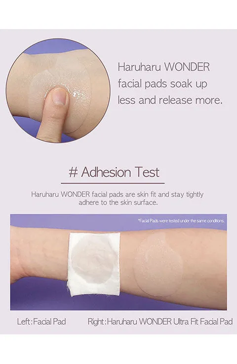 HaruHaru Wonder Ultra Fit Facial Pads