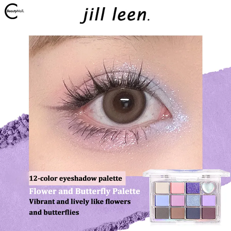JILLLEEN Butterfly Palette 12-Color Eyeshadow