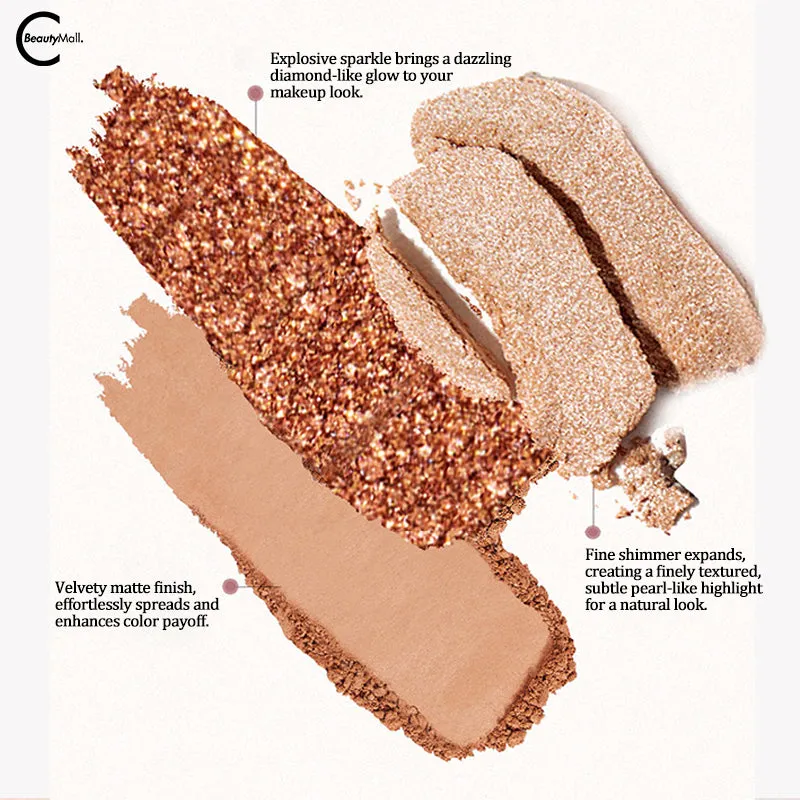 JILLLEEN Butterfly Palette 12-Color Eyeshadow