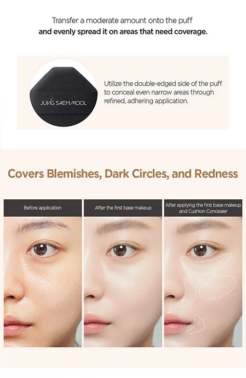 [JUNGSAEMMOOL] Skin Nuder Cushion Concealer-5Color(10g/0.35fl.oz)