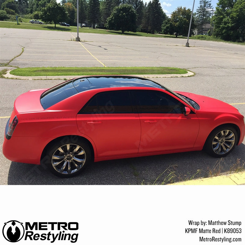 KPMF K89000 Matte Red Vinyl Wrap | K89053 (Special Order)