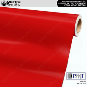 KPMF K89000 Matte Red Vinyl Wrap | K89053 (Special Order)