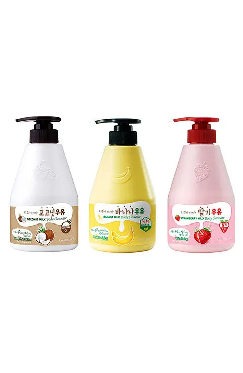 Kwailnara - Milk Body Cleanser- 3Style