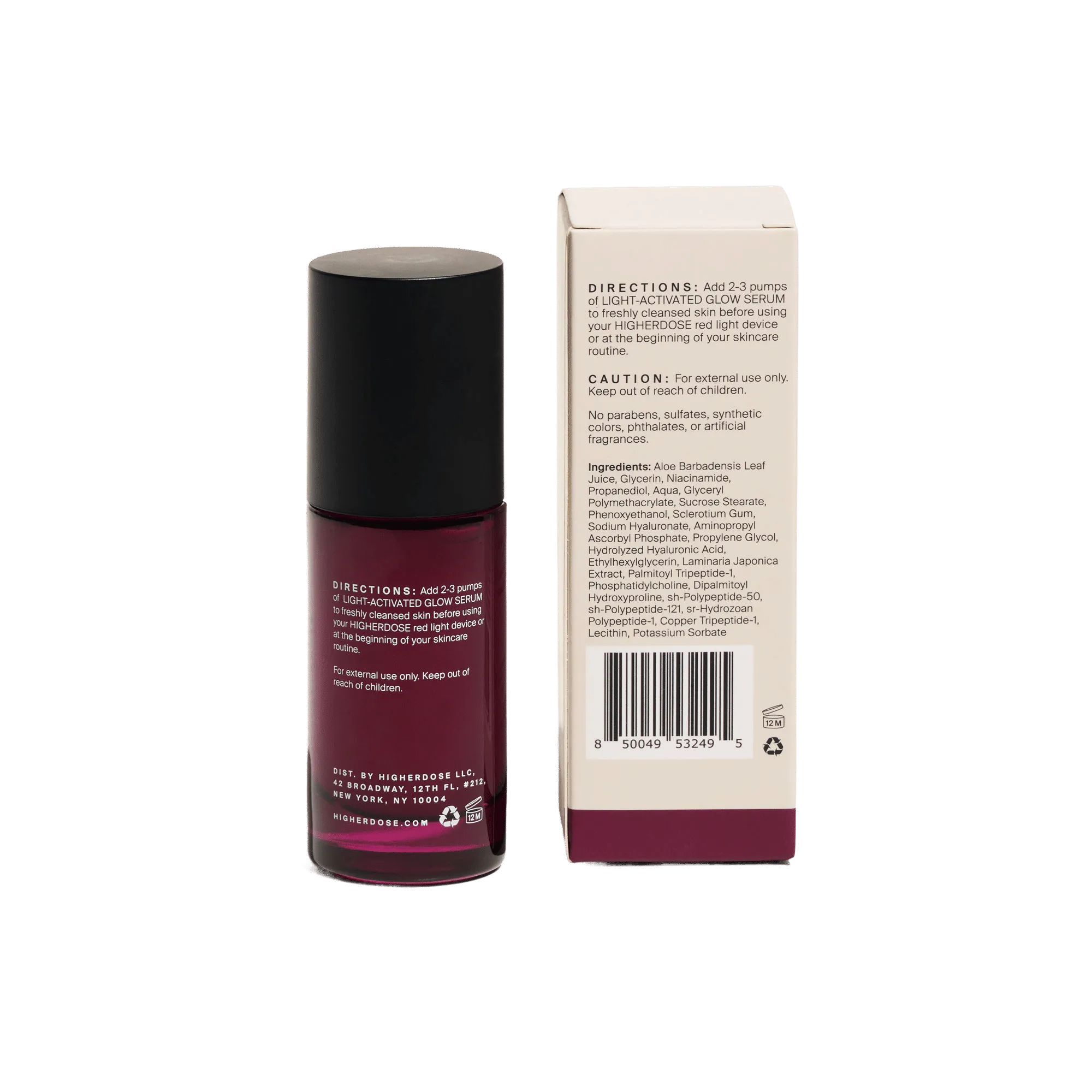 Light-Activated Glow Serum