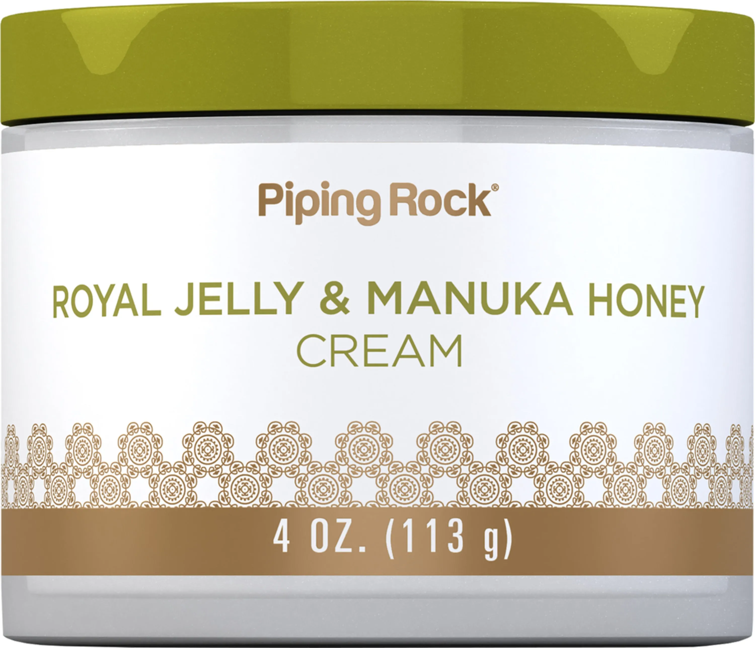 Manuka Honey Cream with Royal Jelly, 4 oz (113 g) Jar