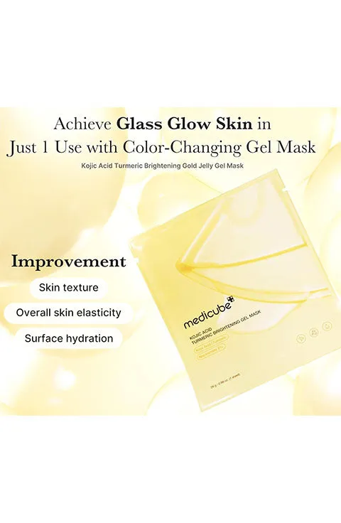 [medicube] Kojic Acid Turmeric Gold Jelly Gel Mask 1Sheet